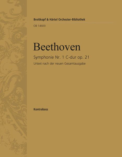 Symphony No. 1 In C Major, Op. 21 : Double Bass Part.