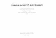 Liquid Devices : Für Sopran, Flöte, Zwei Schlagzeuger Und Violoncello (1993).