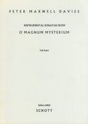 O Magnum Mysterium : Instrumental Sonatas.