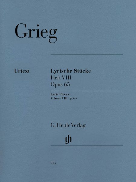 Lyric Pieces, Book 8, Op. 65 : For Piano.