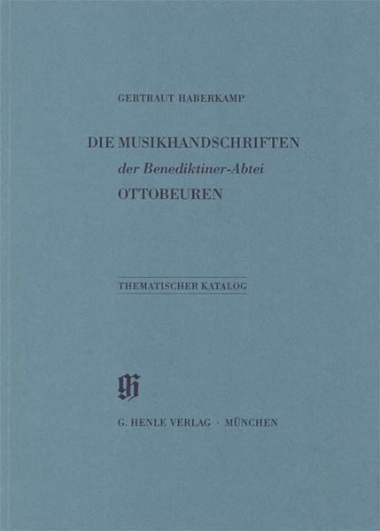 Musikhanschriften der Benediktiner-Abtei Ottobeuren.