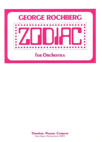 Zodiac : Suite For Orchestra.
