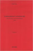 Variazioni Canoniche Sulla Serie Dell'Op.41 Di A. Schönberg.