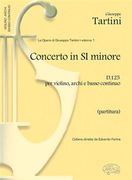 Concerto In B Minor, (D.125) : For Violin, Strings and Continuo.