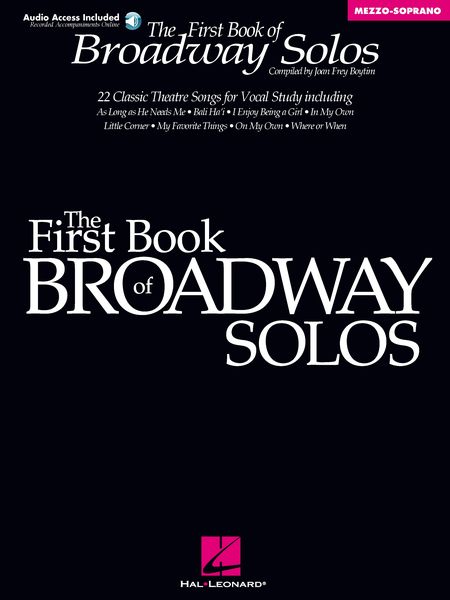 First Book of Broadway Solos : For Mezzo-Soprano.