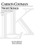 Night Songs, Op. 244 : For Chamber Orchestra (2001).