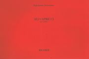 6 Capricci : For Violin.