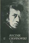 Rocznik Chopinowski, Vol. 12 (1980).