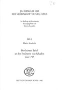 Beethovens Brief An Den Freiherrn von Schaden von 1787.