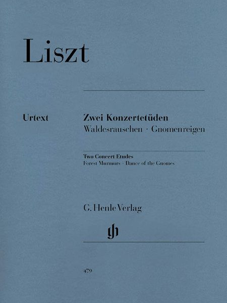 Zwei Konzertetueden : Waldesrauschen; Gnomenreigen : For Piano.