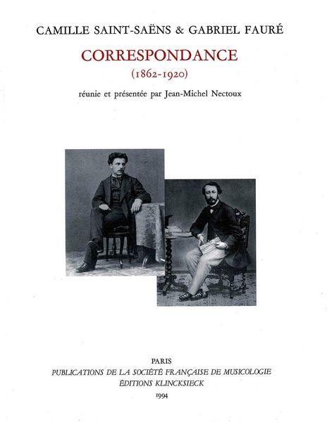 Correspondance (1862-1920) : Soixante Ans d'Amitie / edited by Jean-Michel Nectoux.