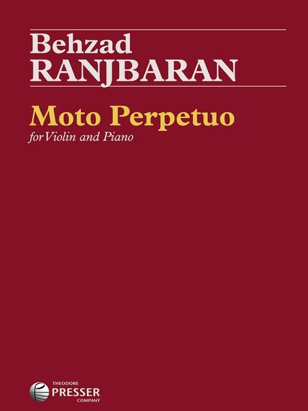 Moto Perpetuo : For Violin and Piano.