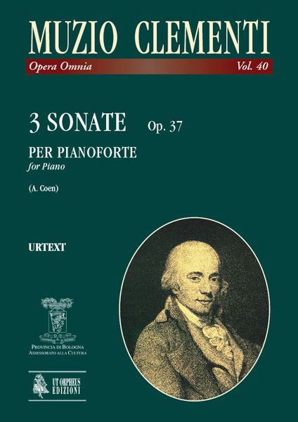 3 Sonatas, Op. 37 : For Piano / edited by Andrea Coen.