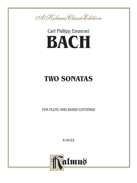 Two Sonatas : For Flute and Basso Continuo.