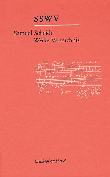 Samuel Scheidt Werke Verzeichnis / edited by Klaus-Peter Koch.