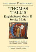 English Sacred Music 2 : Service Music / Second Impression Revised by Paul Doe.