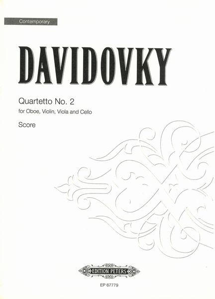 Quartetto No. 2 : For Oboe, Violin, Viola, and Cello.