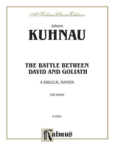Battle Between David and Goliath : A Biblical Sonata For Piano.