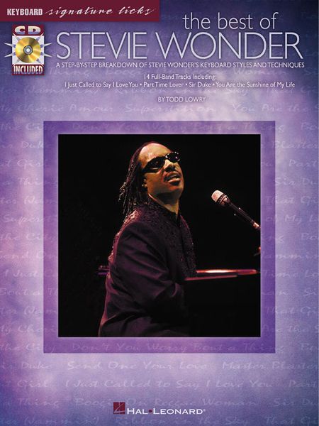 Best Of Stevie Wonder : A Step-by-Step Breakdown Of Stevie Wonder's Keyboard Styles and Techniques.