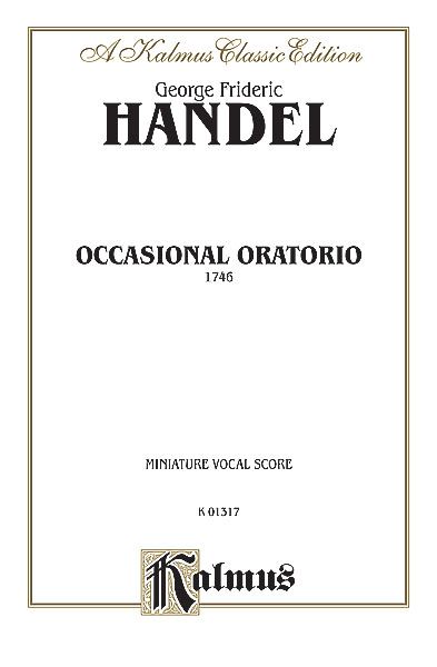 Occasional Oratorio.
