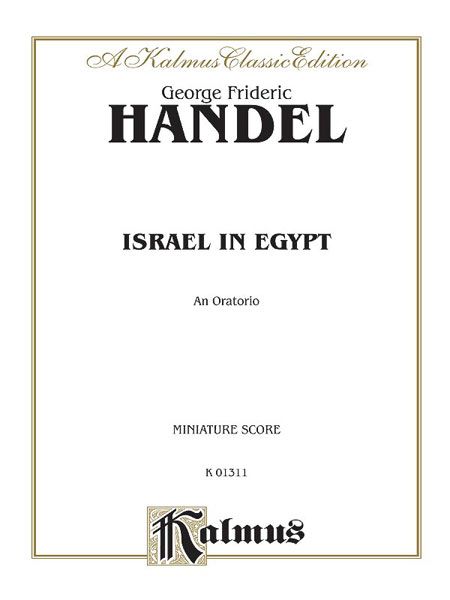 Israel In Egypt [E/G].