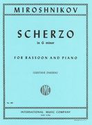 Scherzo : For Bassoon and Piano.