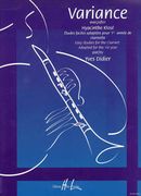 Variance, After Hyacinthe Klose : Easy Studies For The Clarinet Adapted For The First Year.