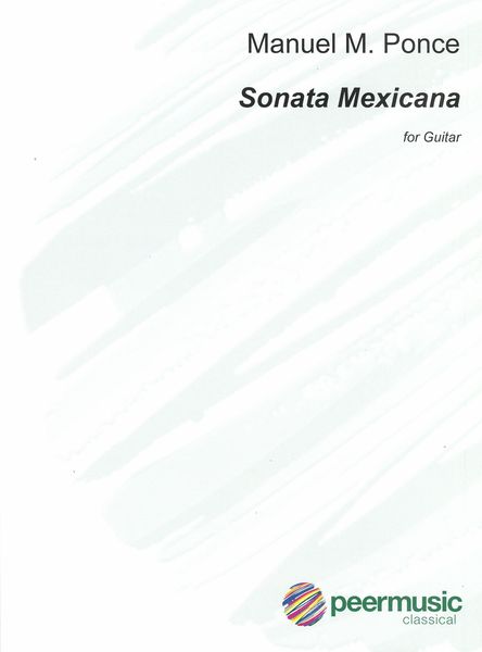 Sonata Mexicana : For Guitar.
