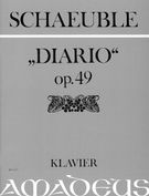 Diario, Op. 49 : For Piano (1964-65).