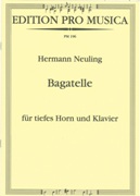 Bagatelle : For Horn and Piano.