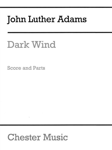 Dark Wind : For Bass Clarinet, Vibraphone, Marimba and Piano (2001).