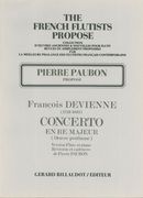 Concerto In D Major (Oeuvre Posthume) : For Flute & Piano.