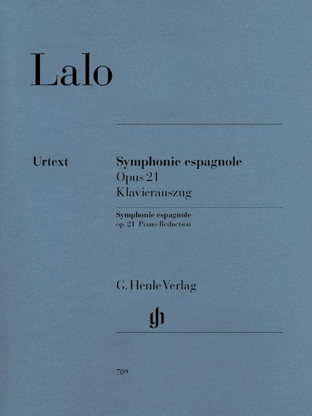 Symphonie Espagnole, Op. 21 : Piano reduction by Johannes Umbreit.