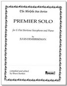 Premier Solo : For Baritone Saxophone and Piano.