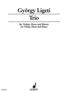 Trio : Für Violine, Horn und Klavier (1982).