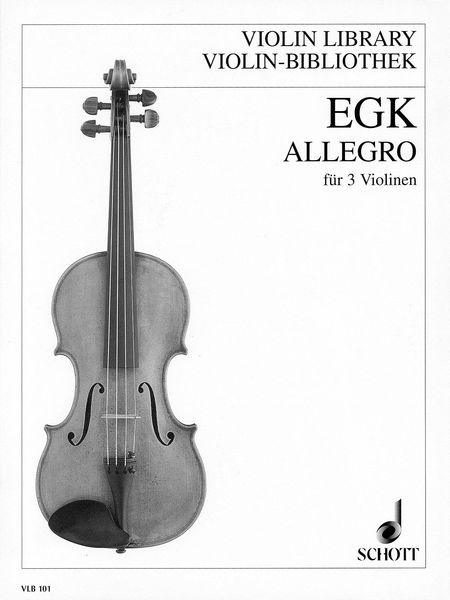 Allegro : For Three Violins (1923).