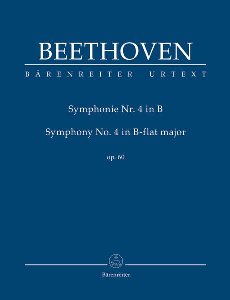 Symphony No. 4 In B Flat Major, Op. 60.