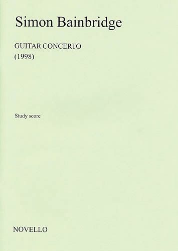 Concerto : For Guitar and Orchestra (1998).