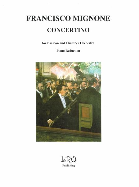 Concertino : For Bassoon & Orchestra - reduction For Bassoon & Piano.