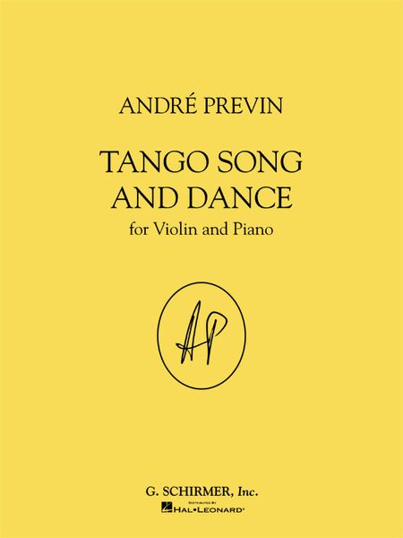 Tango Song and Dance : For Violin and Piano (1997).