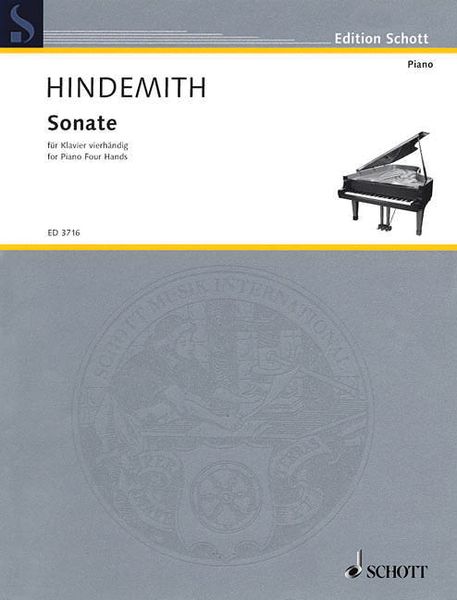 Sonata : For One Piano Four Hands (1938).