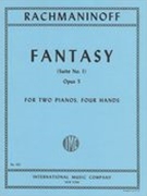Fantasie-Tableaux (Suite No. 1), Op. 5 : For Two Pianos, Four Hands.