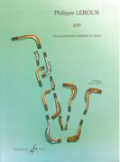 Spp : For Soprano Saxophone and Piano (1993).