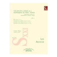 Colleccio De Duos Per A Instrument De Vent I Piano, Vol. 1 : For Trombone and Piano (1998).