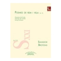 Poems De Rem I Vela, Op. 75 : For String Orchestra (1998).