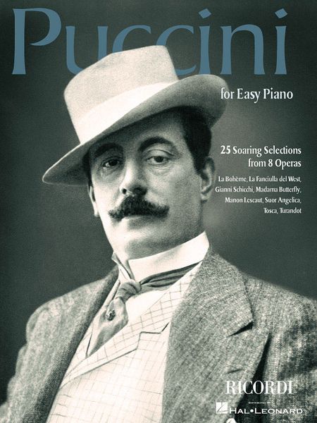 Puccini For Easy Piano : 25 Soaring Selections From 8 Operas.