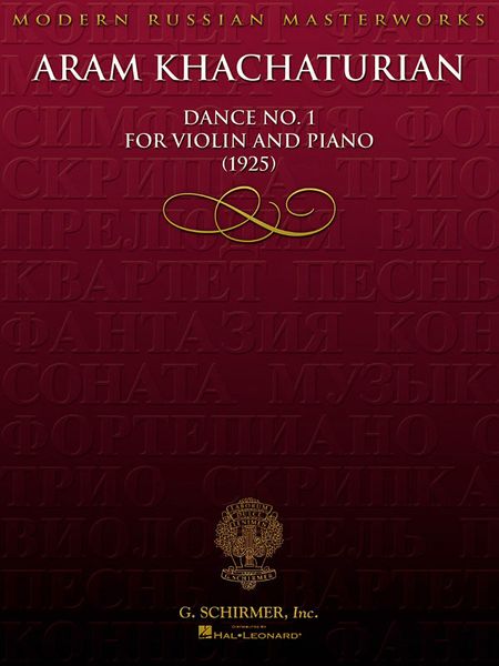 Dance No. 1 : For Violin and Piano (1925).