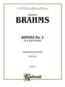 Sonata In Eb Major, Op. 120 No. 2 : For Clarinet and Piano.