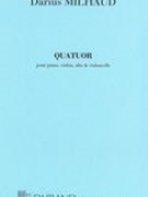 Quartet, Op. 417 : For Violin, Viola, Cello and Piano.