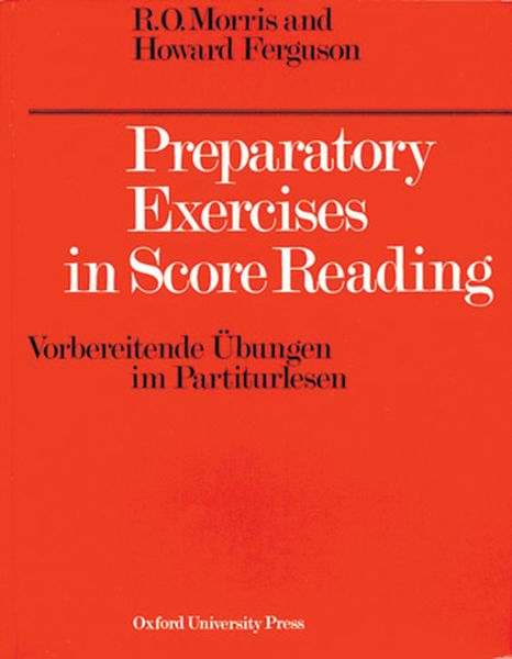 Preparatory Exercises In Score Reading.